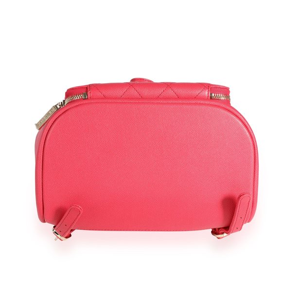 Chanel Berry Caviar Quilted Business Affinity Backpack - Picture 4 of 7